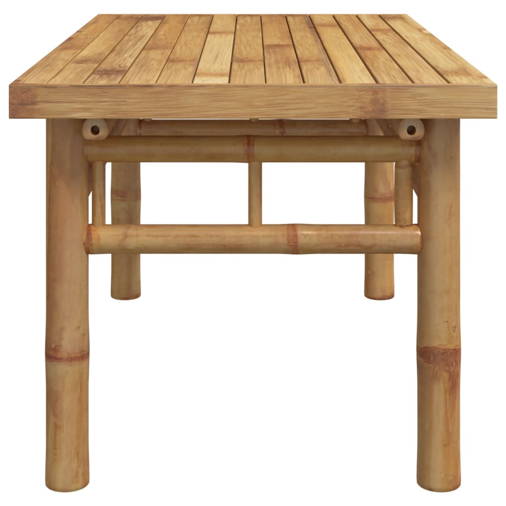 vidaXL Coffee Table 70x40x35 cm Bamboo 4