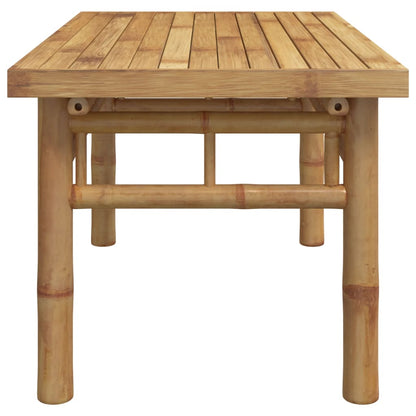 vidaXL Coffee Table 70x40x35 cm Bamboo 4