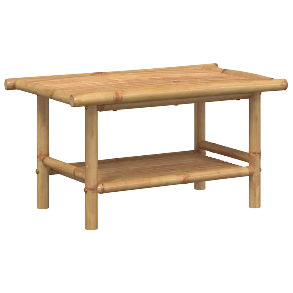 vidaXL Coffee Table 70x40x35 cm Bamboo 5