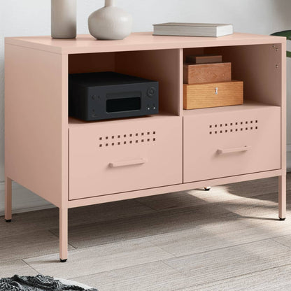 vidaXL TV Cabinet 68x39x50.5 cm Steel