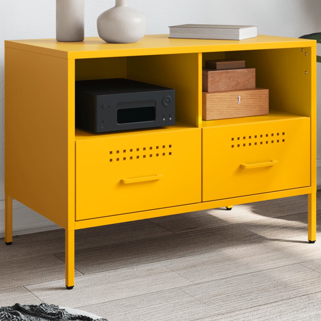 vidaXL TV Cabinet 68x39x50.5 cm Steel