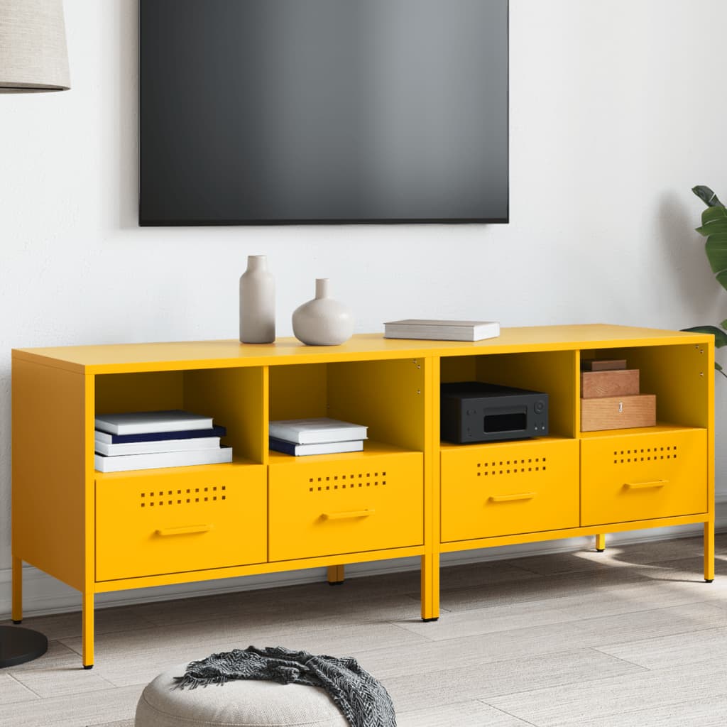 vidaXL TV Cabinet 68x39x50.5 cm Steel