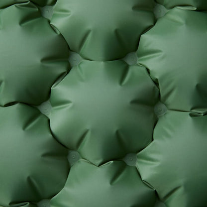 Self Inflating Camping Mattress with Pillow Green