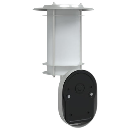 vidaXL Outdoor Wall Lights with Sensors 2pcs Silver Stainless Steel 6
