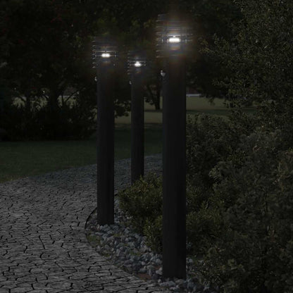 vidaXL Outdoor Floor Lamp 110cm Stainless Steel
