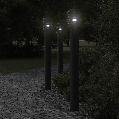 vidaXL Outdoor Floor Lamp 110cm Stainless Steel