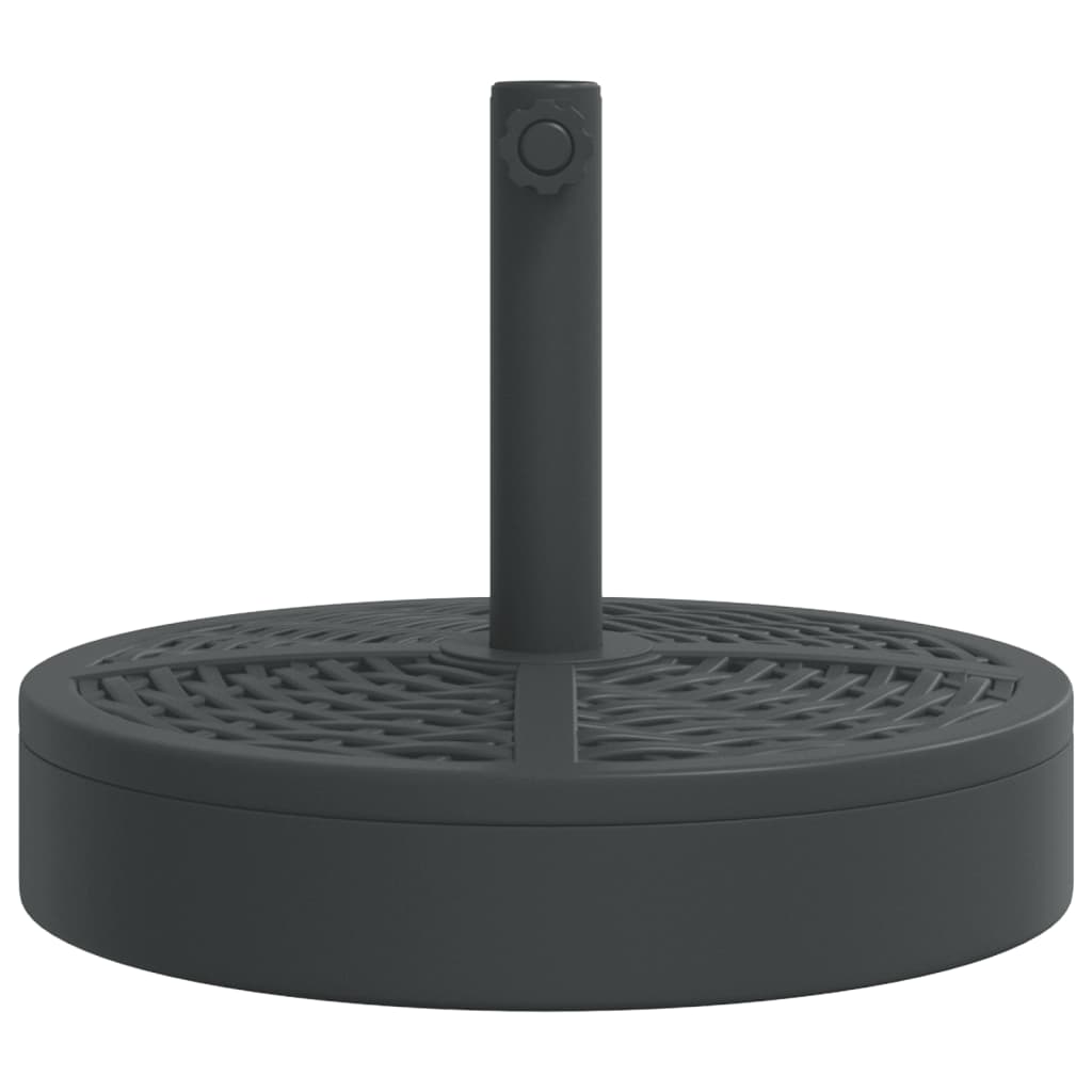 vidaXL Parasol Base for Ø38 / 48 mm Poles 25 kg Round 4