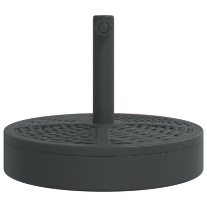 vidaXL Parasol Base for Ø38 / 48 mm Poles 25 kg Round 4