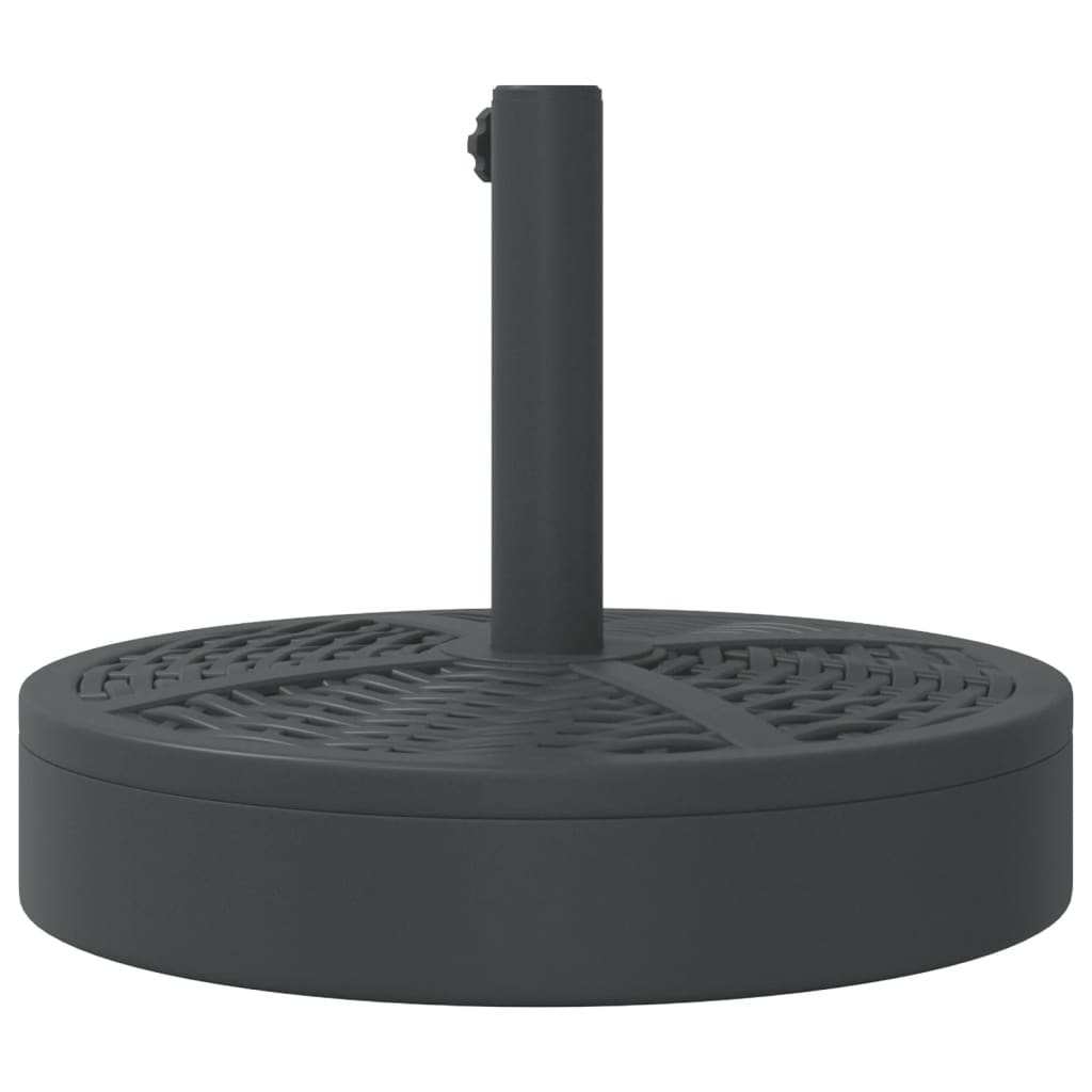 vidaXL Parasol Base for Ø38 / 48 mm Poles 25 kg Round 5