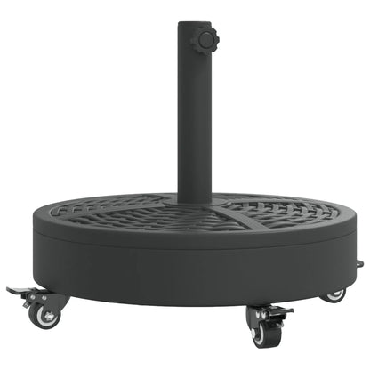 vidaXL Parasol Base with Wheels for Ø38 / 48 mm Poles 27 kg Round 2