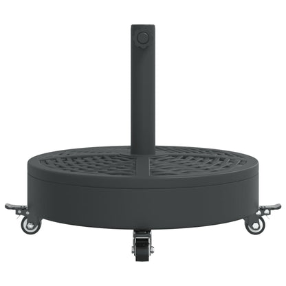 vidaXL Parasol Base with Wheels for Ø38 / 48 mm Poles 27 kg Round 4
