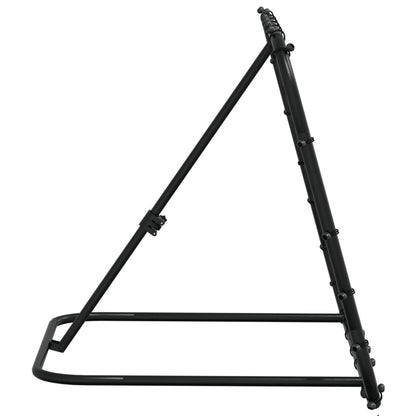 vidaXL Football Rebounder Adjustable Black 84x73x60-80 cm Steel 5