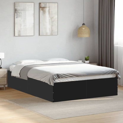 vidaXL Bed Frame without Mattress Length 190 cm Height 35 cm
