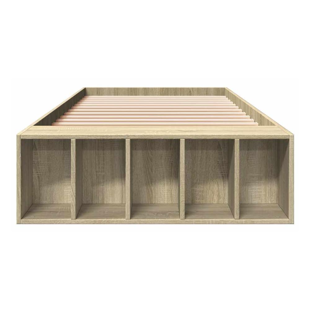 Bed Frame without Mattress 90x200 cm Sonoma oak