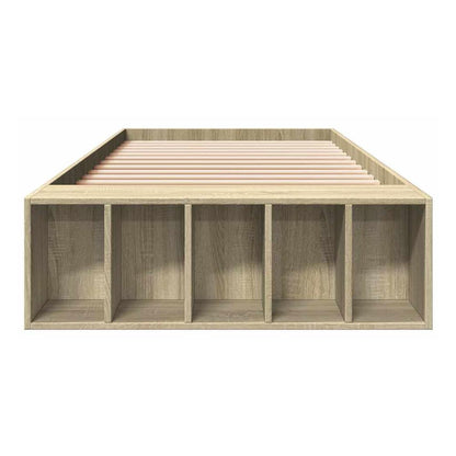 Bed Frame without Mattress 90x200 cm Sonoma oak