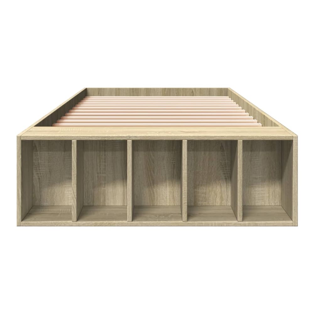 Bed Frame without Mattress 90x190 cm Sonoma oak