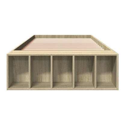 Bed Frame without Mattress 90x190 cm Sonoma oak