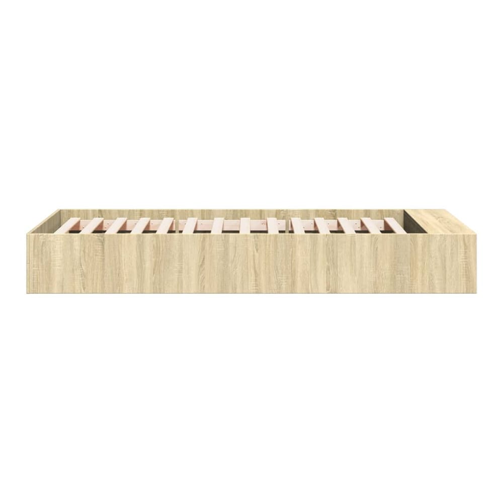 Bed Frame without Mattress 90x190 cm Sonoma oak