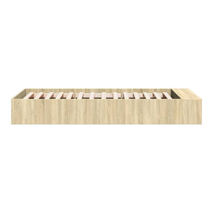 Bed Frame without Mattress 90x190 cm Sonoma oak