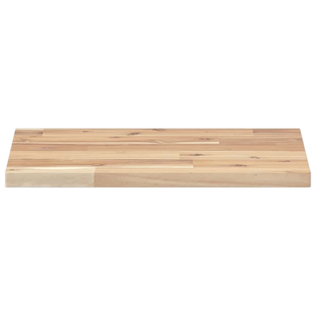 vidaXL Floating Shelves 3 pcs 40x30x2 cm Untreated Solid Wood Acacia 4