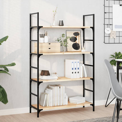 vidaXL Floating Shelves 2 pcs 100x30x2 cm Untreated Solid Wood Acacia 1