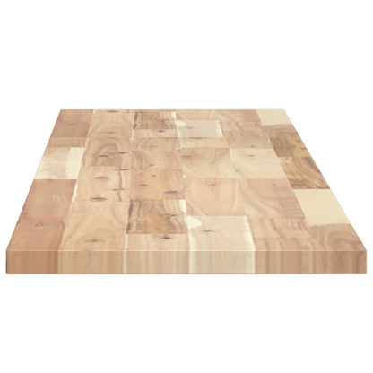vidaXL Floating Shelf 160x30x2 cm Untreated Solid Wood Acacia 5