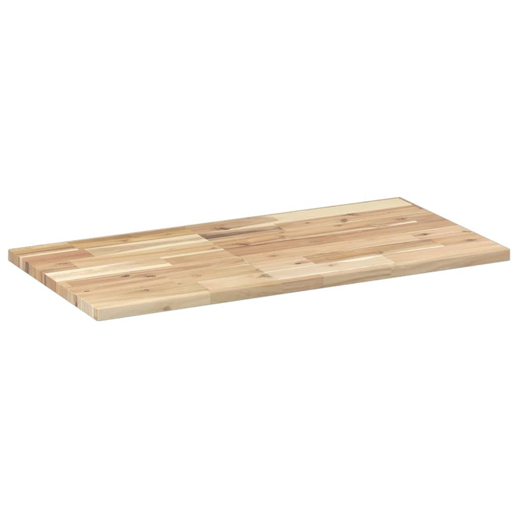 Floating Shelves Untreated Solid Wood Acacia Natural Height 2 cm Depth 40 cm 60 cm 2