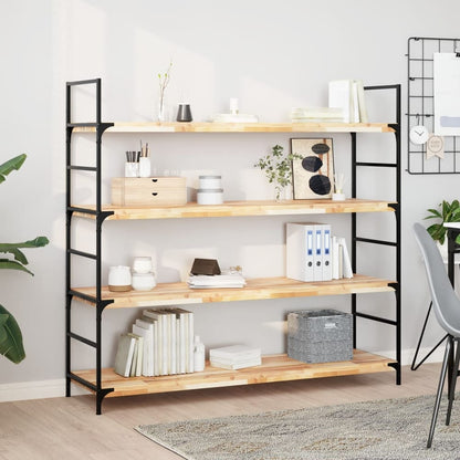 Floating Shelf Untreated Solid Wood Acacia Natural Height Depth