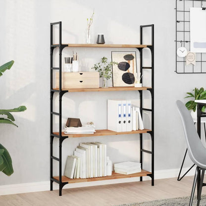 vidaXL Floating Shelves Oil Finished Height 2 cm Depth 20 cm 2 pcs