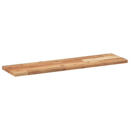 vidaXL Floating Shelves 2 pcs 100x20x2 cm Oil Finished 3