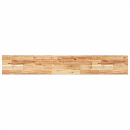 vidaXL Floating Shelf 160x20x2 cm Oil Finished Solid Wood Acacia 2