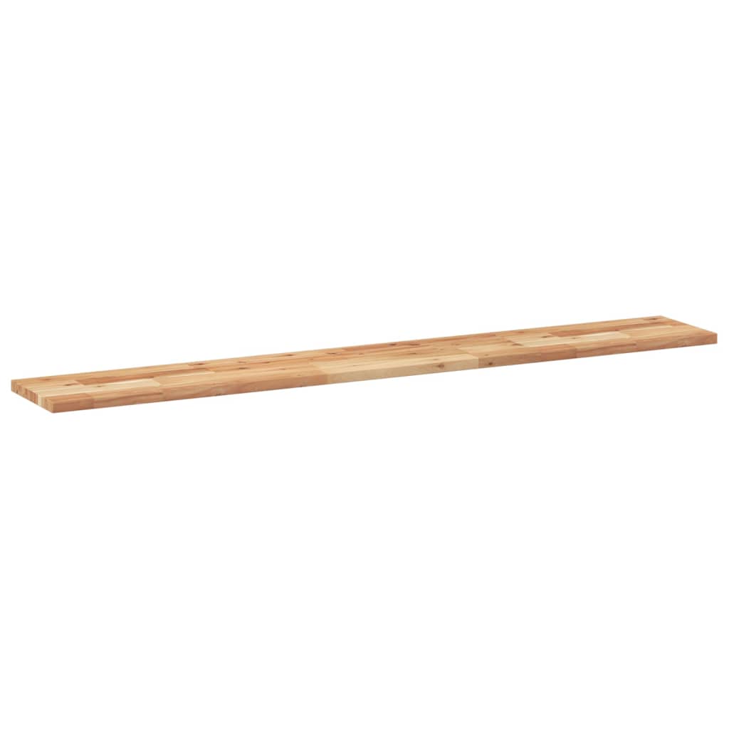 vidaXL Floating Shelf 160x20x2 cm Oil Finished Solid Wood Acacia 3