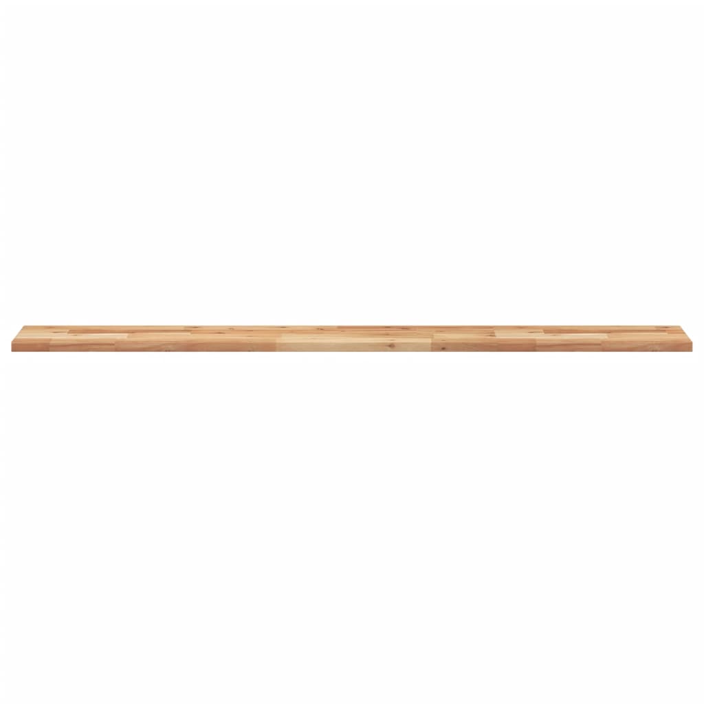 vidaXL Floating Shelf 160x20x2 cm Oil Finished Solid Wood Acacia 4