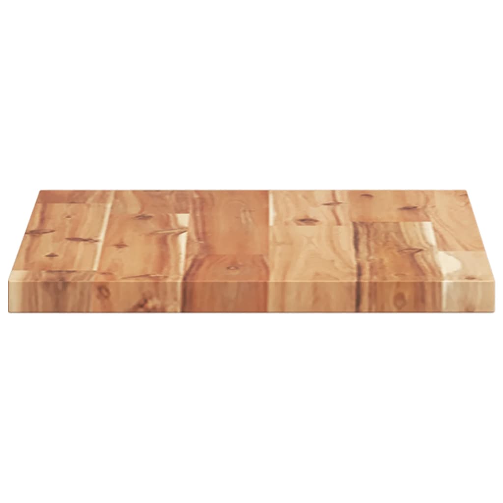 vidaXL Floating Shelves 2 pcs 60x30x2 cm Oil Finished Solid Wood Acacia 5