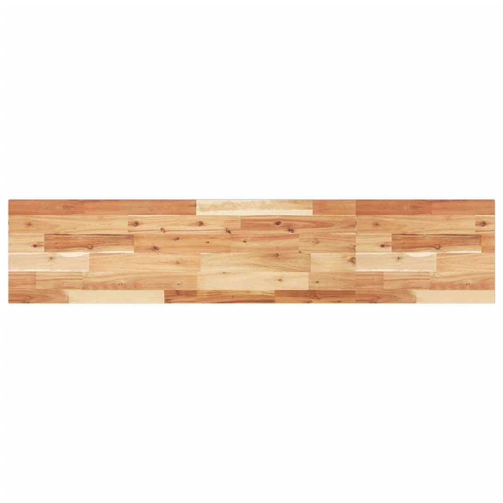 vidaXL Floating Shelf 140x30x2 cm Oil Finished Solid Wood Acacia 2