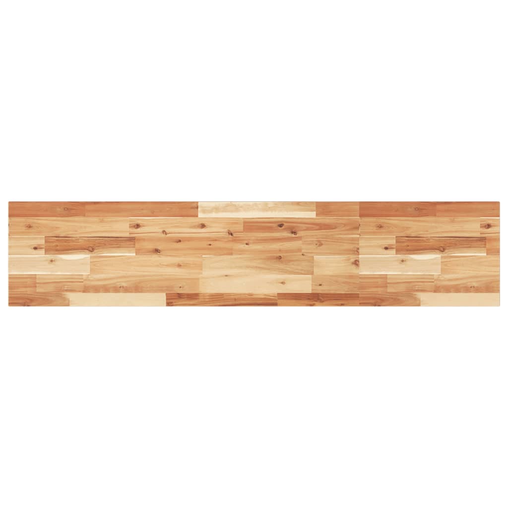 vidaXL Floating Shelf 160x30x2 cm Oil Finished Solid Wood Acacia 2
