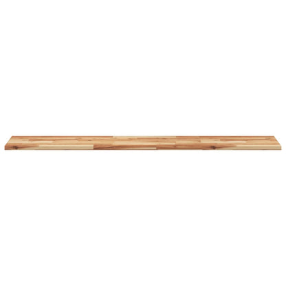 vidaXL Floating Shelf 160x30x2 cm Oil Finished Solid Wood Acacia 4
