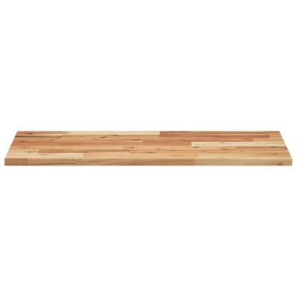 vidaXL Floating Shelves 2 pcs 60x40x2 cm Oil Finished Solid Wood Acacia 4