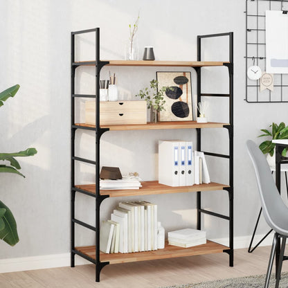 vidaXL Floating Shelves 2 pcs 80x40x2 cm Oil Finished Solid Wood Acacia 1