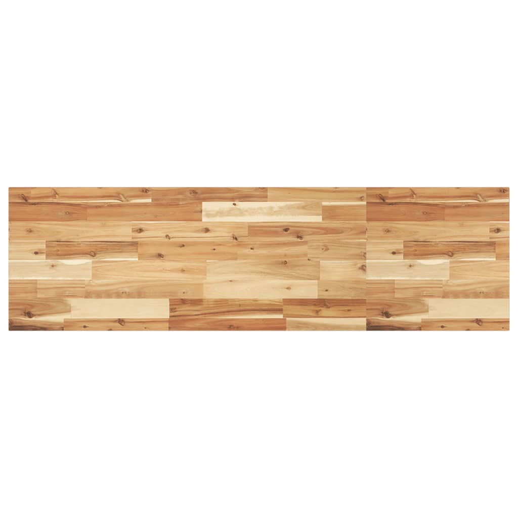 vidaXL Floating Shelf 120x40x2 cm Oil Finished Solid Wood Acacia 2