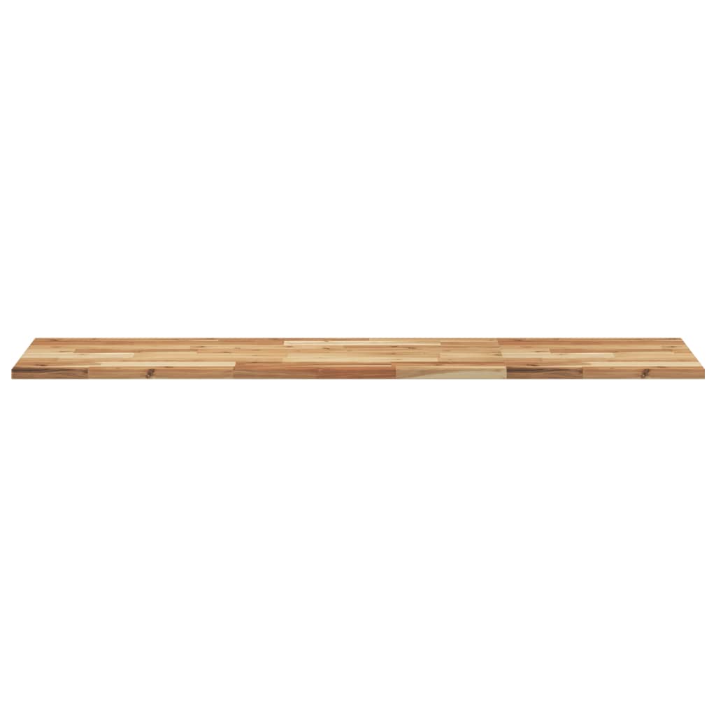 vidaXL Floating Shelf 120x40x2 cm Oil Finished Solid Wood Acacia 4