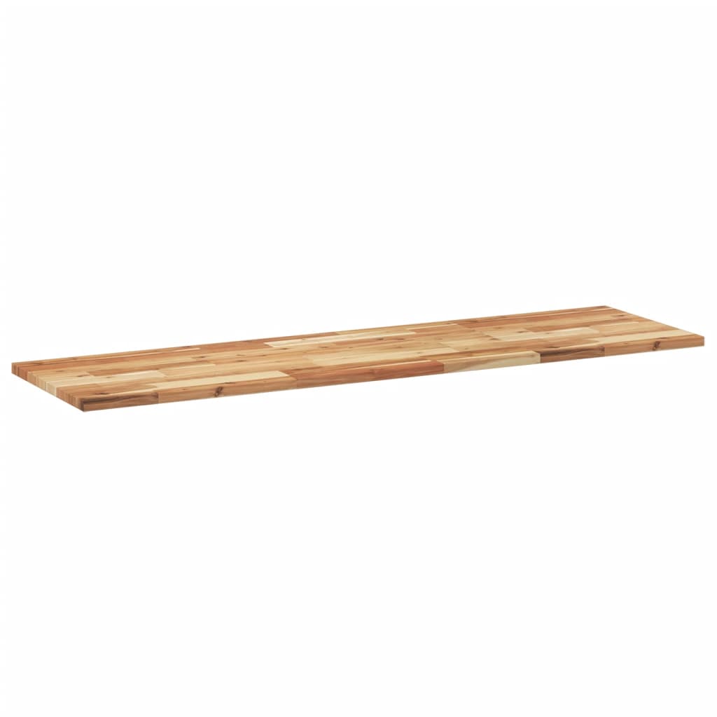 vidaXL Floating Shelf 120x40x2 cm Oil Finished Solid Wood Acacia 6