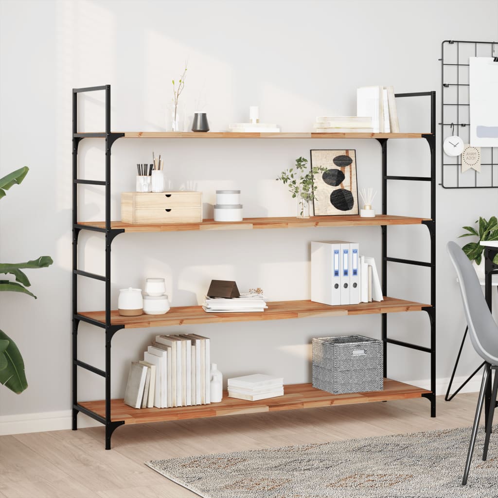 vidaXL Floating Shelf 120x40x2 cm Oil Finished Solid Wood Acacia 1