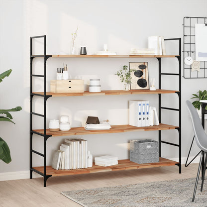 vidaXL Floating Shelf 120x40x2 cm Oil Finished Solid Wood Acacia 1