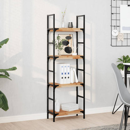 vidaXL Floating Shelves 2 pcs 60x20x4 cm Oil Finished Solid Wood Acacia 1