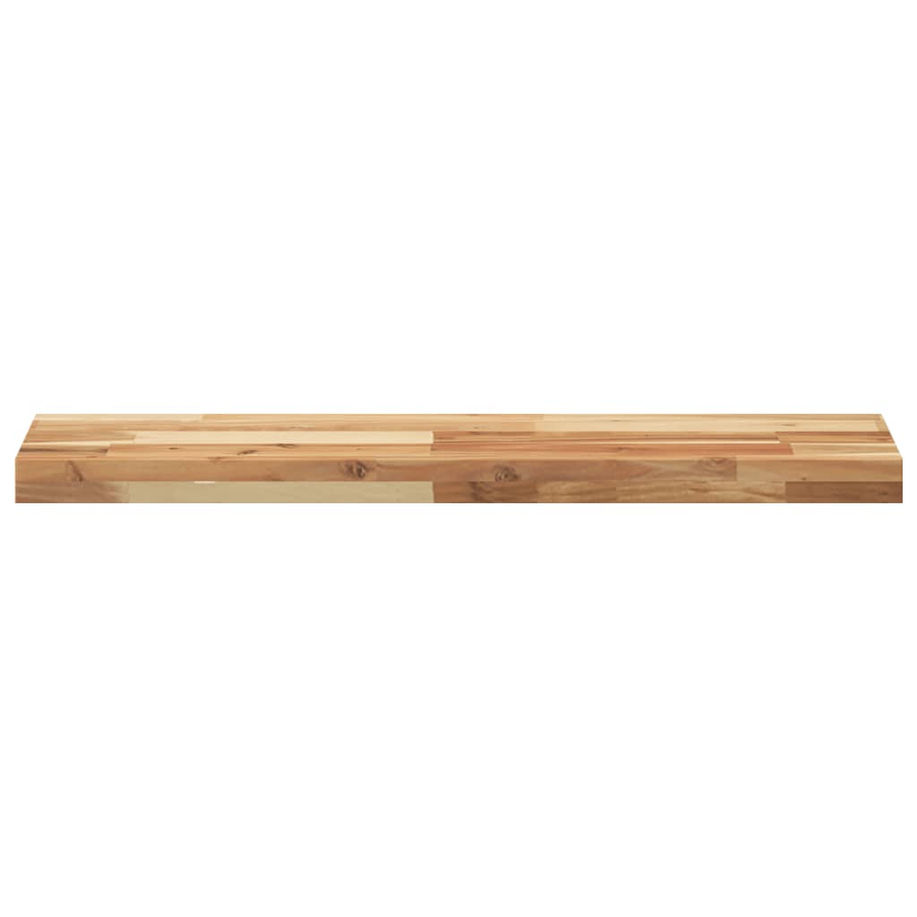 vidaXL Floating Shelves 2 pcs 80x20x4 cm Oil Finished Solid Wood Acacia 4