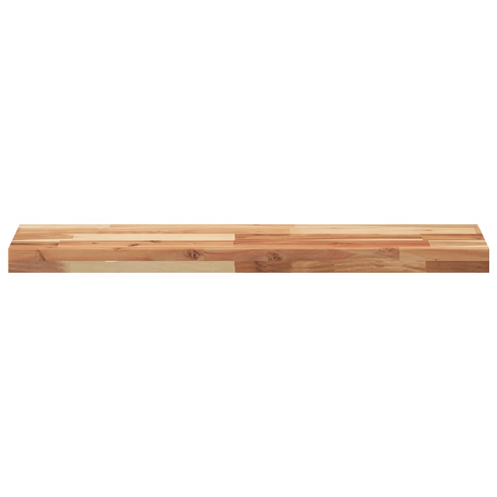 vidaXL Floating Shelves 2 pcs 100x20x4 cm Oil Finished Solid Wood Acacia 4