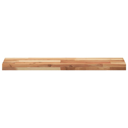 vidaXL Floating Shelves 2 pcs 100x20x4 cm Oil Finished Solid Wood Acacia 4