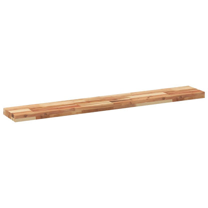 vidaXL Floating Shelf 140x20x4 cm Oil Finished Solid Wood Acacia 6