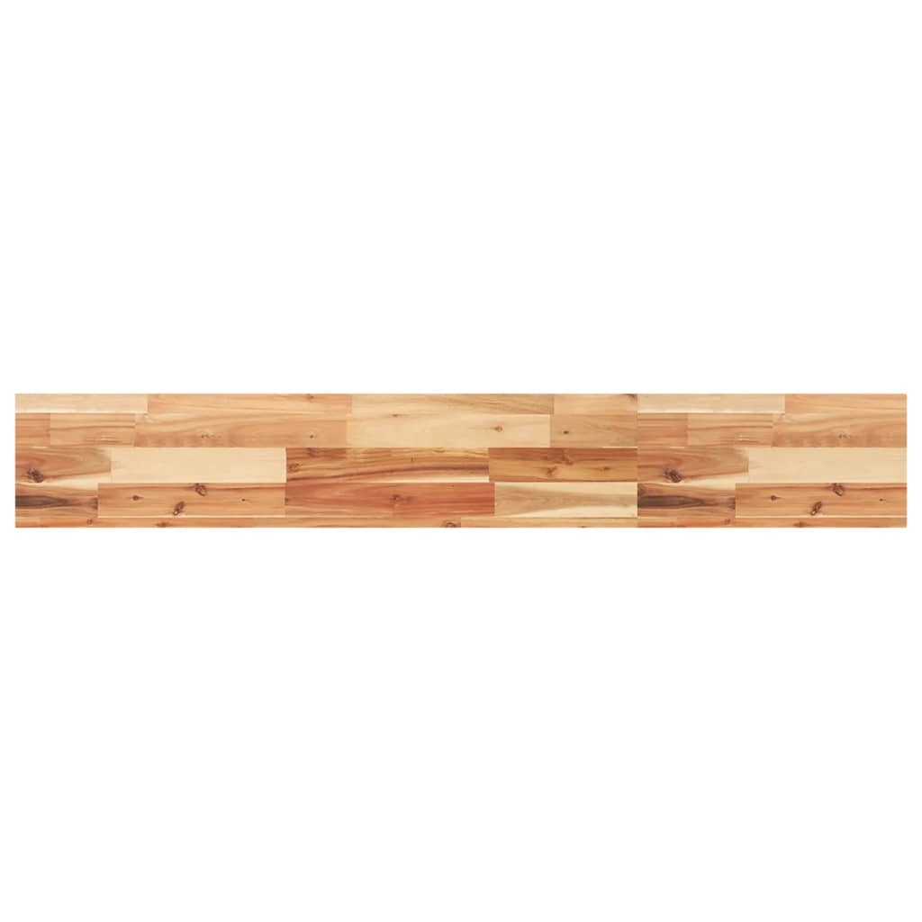 vidaXL Floating Shelf 160x20x4 cm Oil Finished Solid Wood Acacia 2
